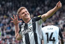نيوكاسل يونايتد يكتسح مانشستر يونايتد برباعية ويصعد إلى المركز الرابع في الدوري الإنجليزي